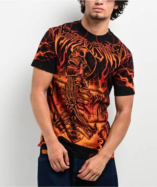 Affliction Men's T-shirt Infernal Nightmare