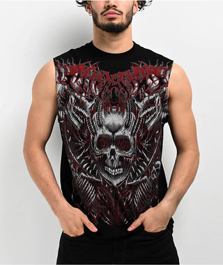 Affliction Men's T-shirt WITCH HUNT MUSCLE