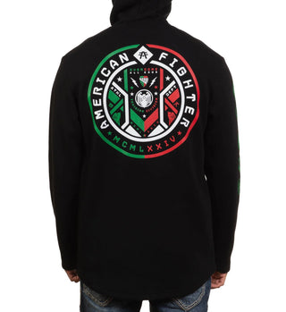 American Fighter Men's Zip Up Hoodie Antigo