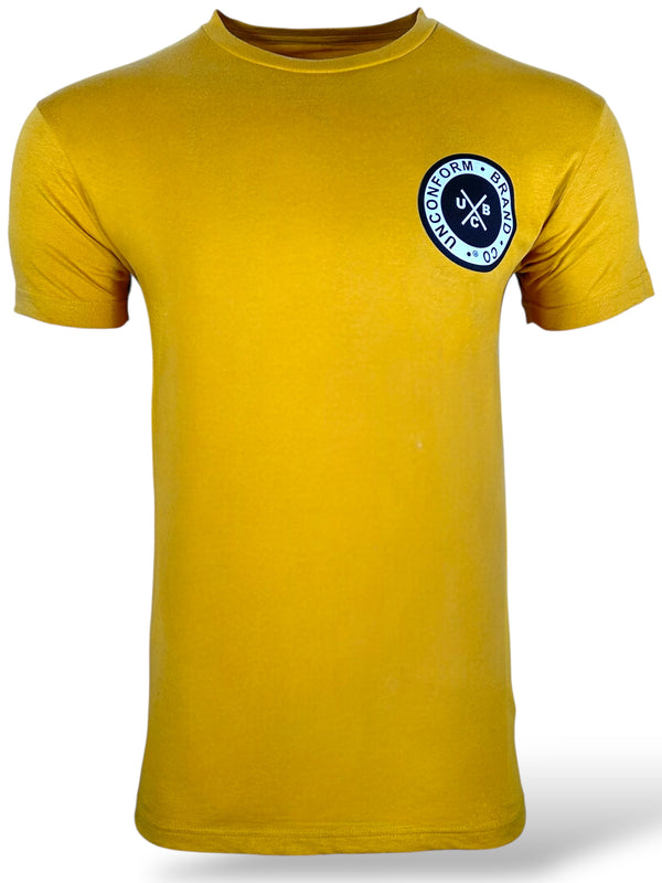 UNCONFORM Men's T-shirt Basic Packs Mustard