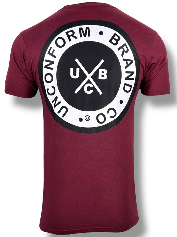 UNCONFORM Men's T-shirt Basic Packs Burgundy