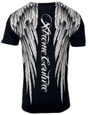 Xtreme Couture By Affliction Men's T-shirt Aerosmith V-neck **