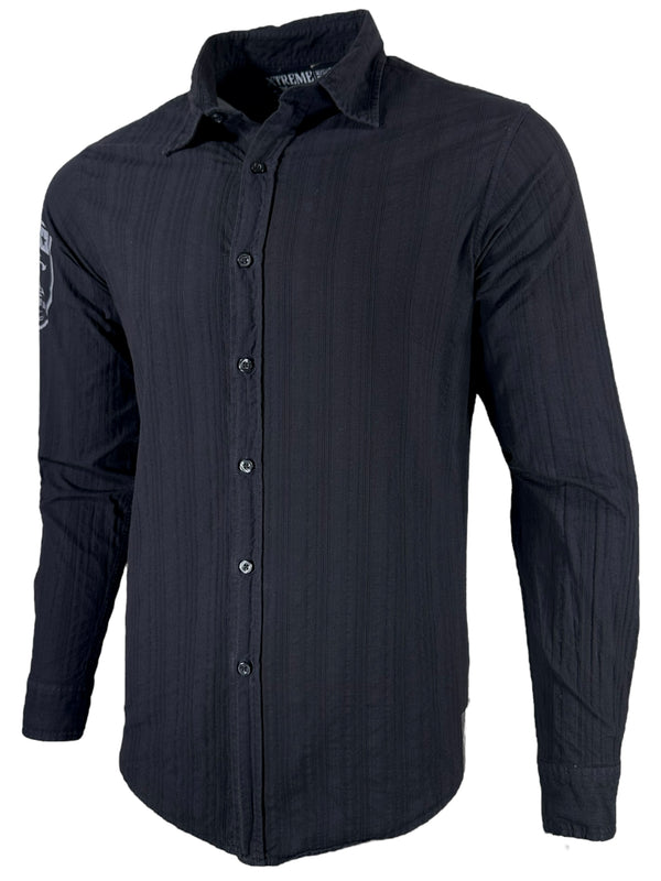 Xtreme Couture by Affliction Men's Button Down Shirt Rain