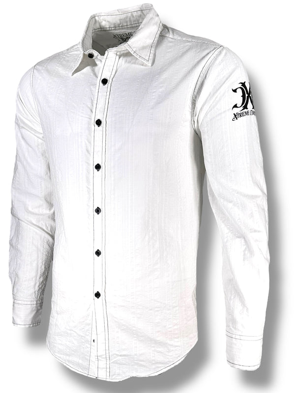 Xtreme Couture by Affliction Men's Button Down Shirt Spareten