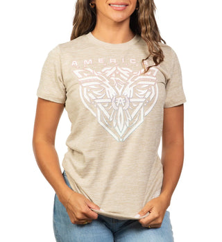 American Fighter Women's T-shirt Black Rock