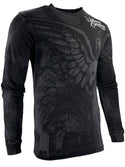 Xtreme Couture By Affliction Men's Long Sleeve T-shirt Grave Angel