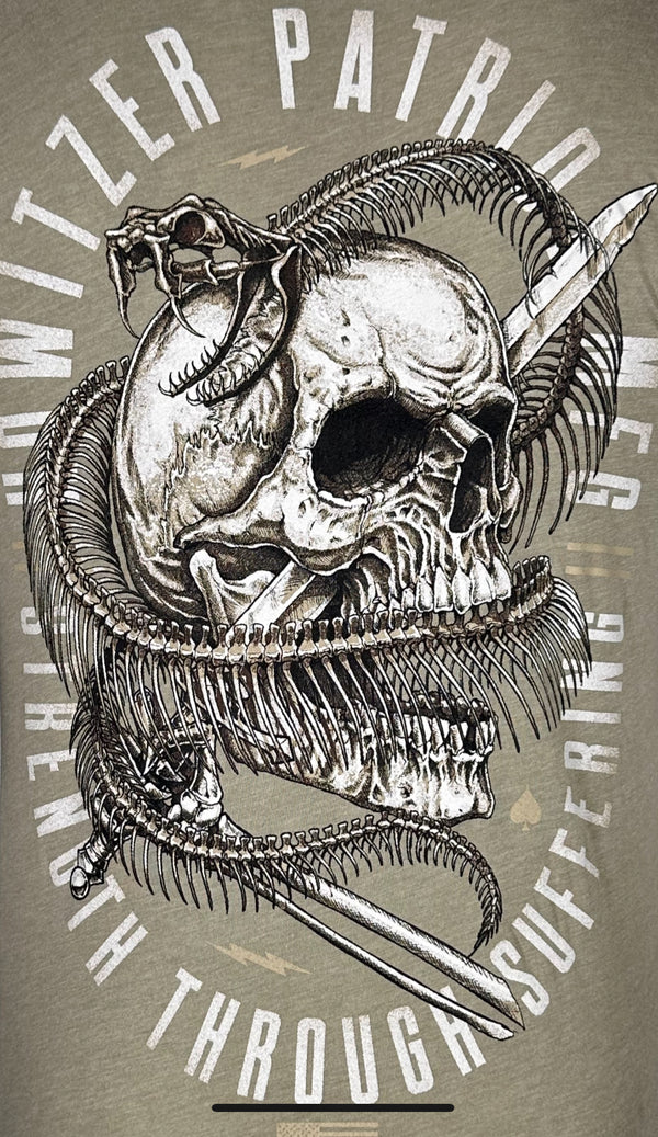 Howitzer Style Men's T-Shirt COIL Military Grunt MFG