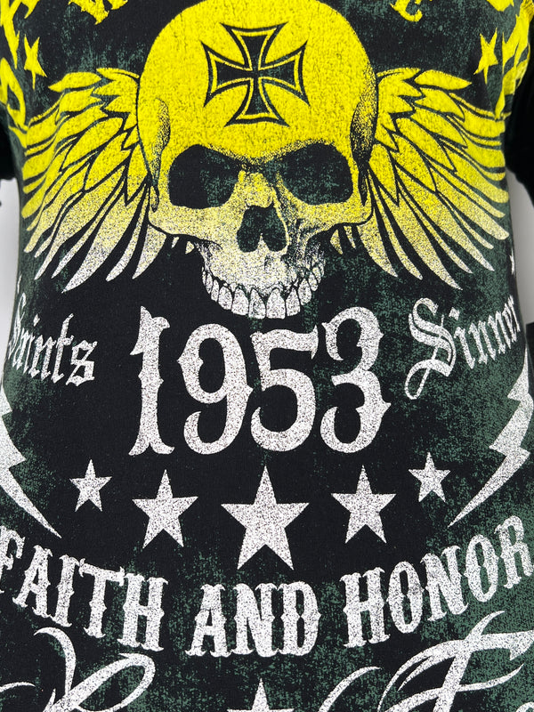 Archaic by Affliction Men's T-Shirt Black Tide