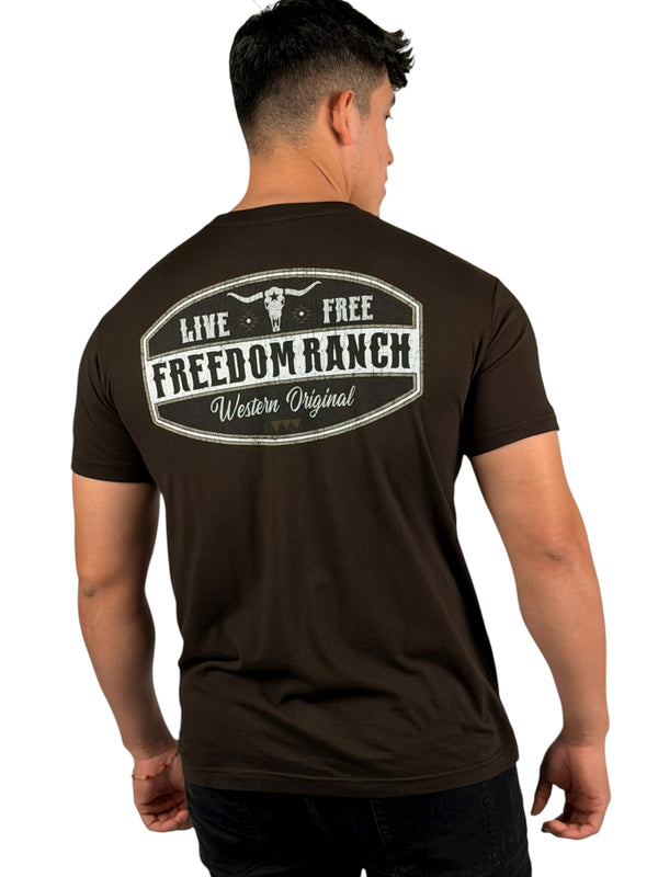 Freedom Ranch Men's T-shirt Original Ranch