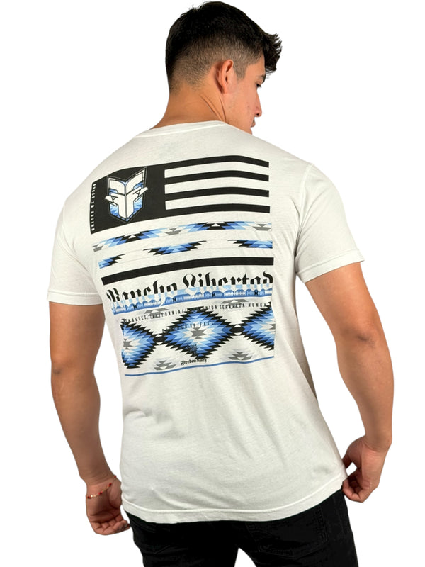 Freedom Ranch Men's T-shirt United Flag