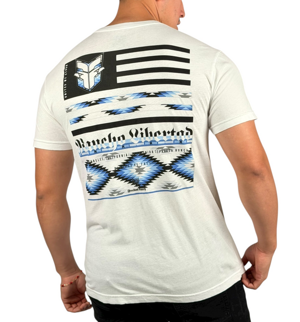 Freedom Ranch Men's T-shirt United Flag