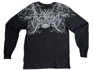 Xtreme Couture by Affliction Men's Thermal Shirt WHIPLASH