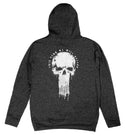 Howitzer Style Men's Hoodie Flag Skull Military Grunt MFG