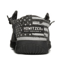 Howitzer Men's Slip-On Shoes Live Free Patriot Sneakers with Camo Print Footwear  ^^^^^
