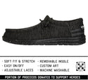 Howitzer Men's Slip-On Shoes Roam Live Free Sneakers with Camo Print Footwear ++*+