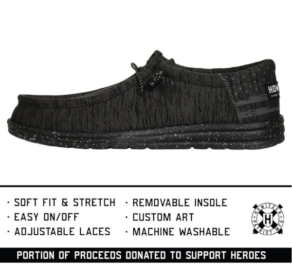 Howitzer Men's Slip-On Shoes Roam Live Free Sneakers with Camo Print Footwear ++*+
