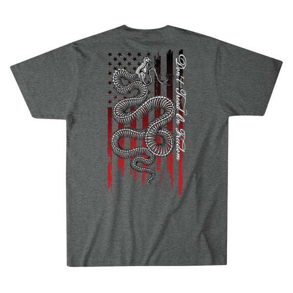 Howitzer Style Men's T-Shirt Freedom Spine Military Grunt MFG