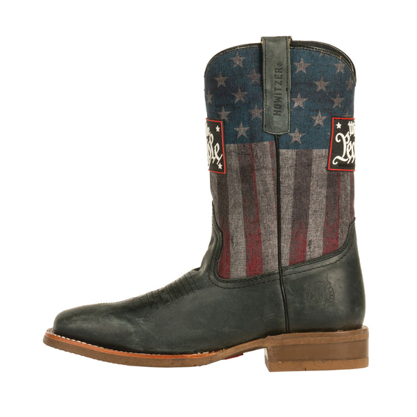 Howitzer Men's Boot Shoes FREEDOM STAMP Footwear US Flag