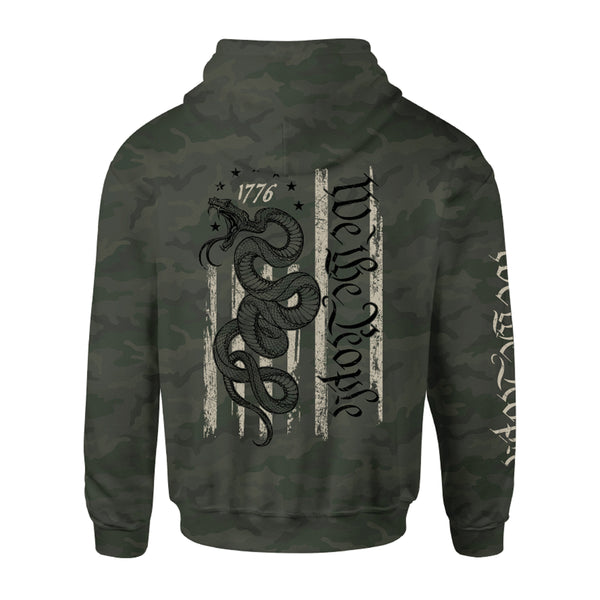 Howitzer Style Men's Hoodie Don't tread Military Grunt MFG