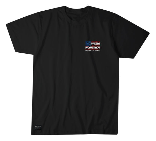 Howitzer Style Men's T-Shirt Blue Collar Trust Military Grunt MFG