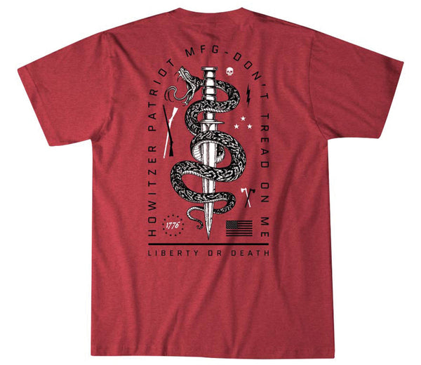 Howitzer Style Men's T-shirt Blade Snake