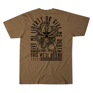 Howitzer Style Men's T-shirt Defend Me