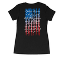 Howitzer Style Women's T-shirt Allegiance Flag