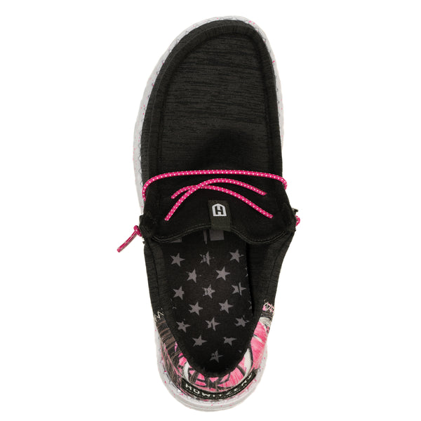 Howitzer Women's Slip-On Shoes Roam Sticks Sneakers with Camo Print Footwear