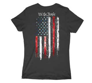 Howitzer Style Women's T-shirt One Flag