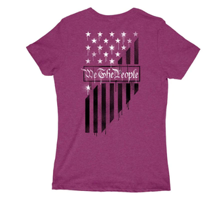Howitzer Style Women's T-shirt People Flag