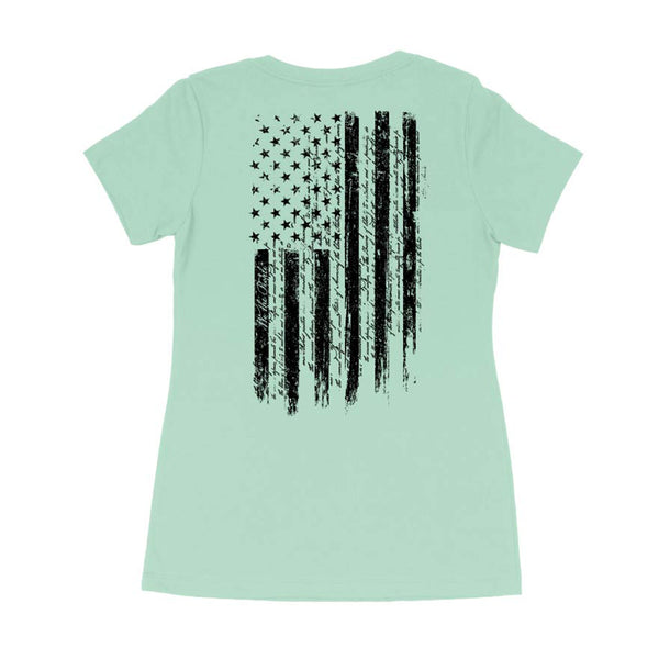 Howitzer Style Women's T-shirt One Flag