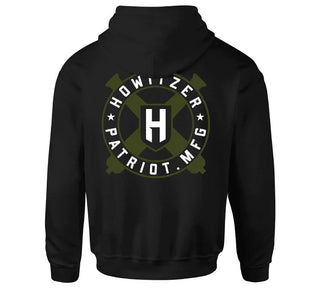 Howitzer Style Men's Hoodie Cannon Logo