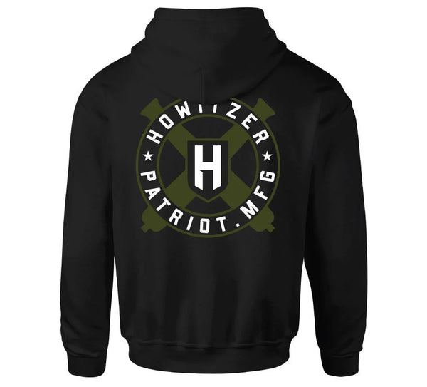 Howitzer Style Men's Hoodie Cannon Logo