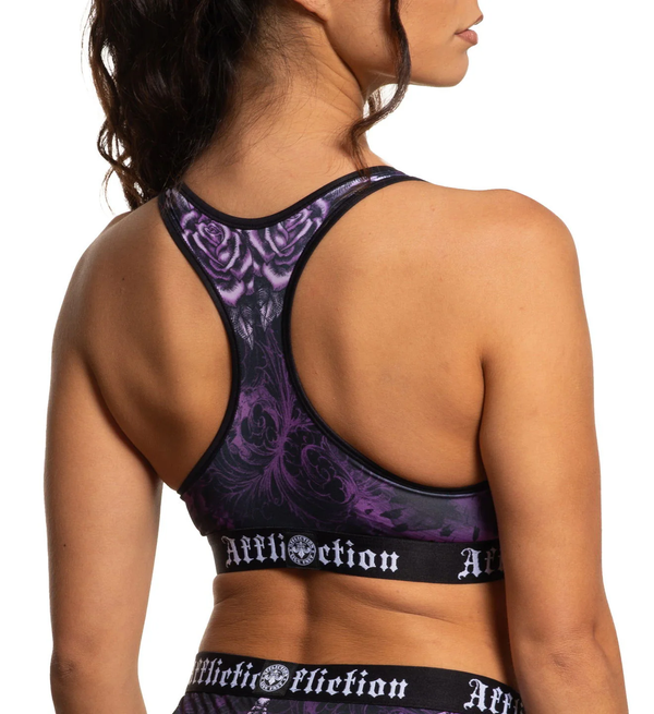 Affliction Women's Bra Top Carbon
