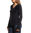 Affliction Women's Button Down Hoodies Chaos Theory