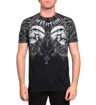 Affliction Men's T-shirt Collapse