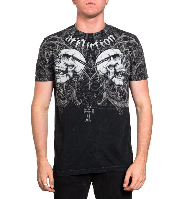 Affliction Men's T-shirt Collapse