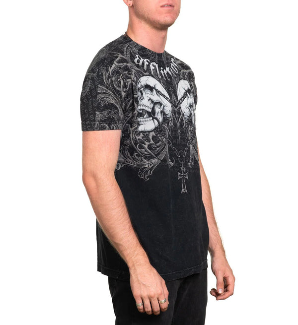 Affliction Men's T-shirt Collapse