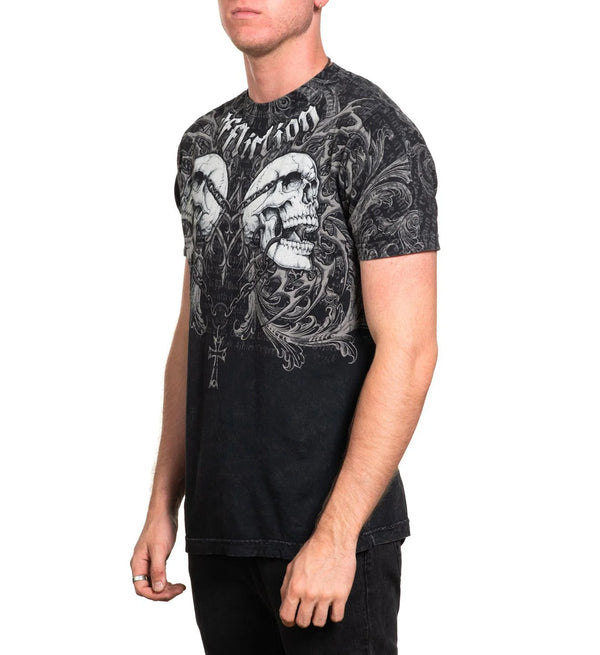 Affliction Men's T-shirt Collapse