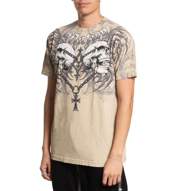 Affliction Men's T-shirt Collapse