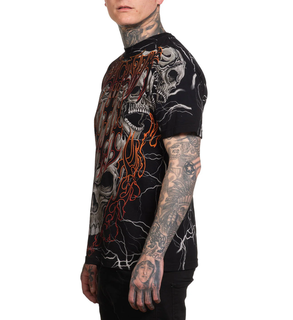 Affliction Men's T-shirt Cosmic Inferno