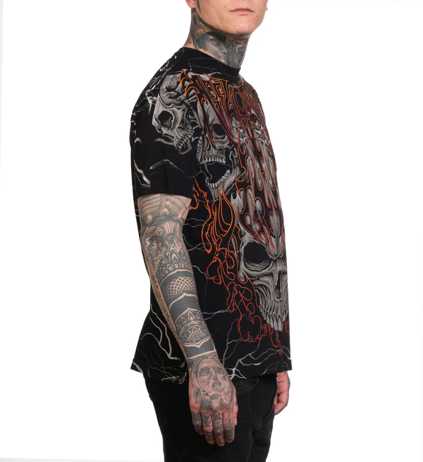 Affliction Men's T-shirt Cosmic Inferno