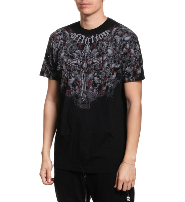 Affliction Men's T-shirt Crimson Wasteland