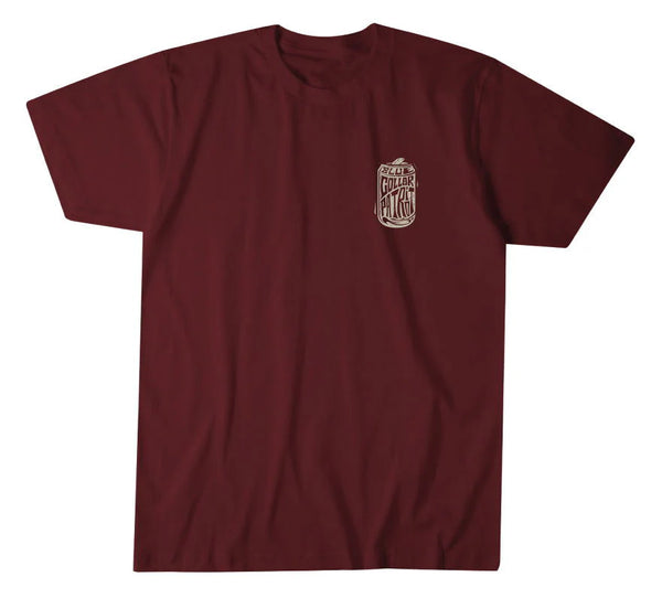 Howitzer Style Men's T-Shirt Crushing Cans Military Grunt MFG