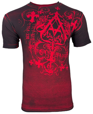 Archaic by Affliction Men's T-Shirt Catface