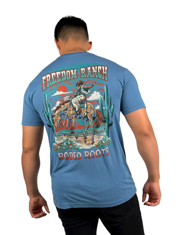 Freedom Ranch Men's T-shirt Rodeo Roots