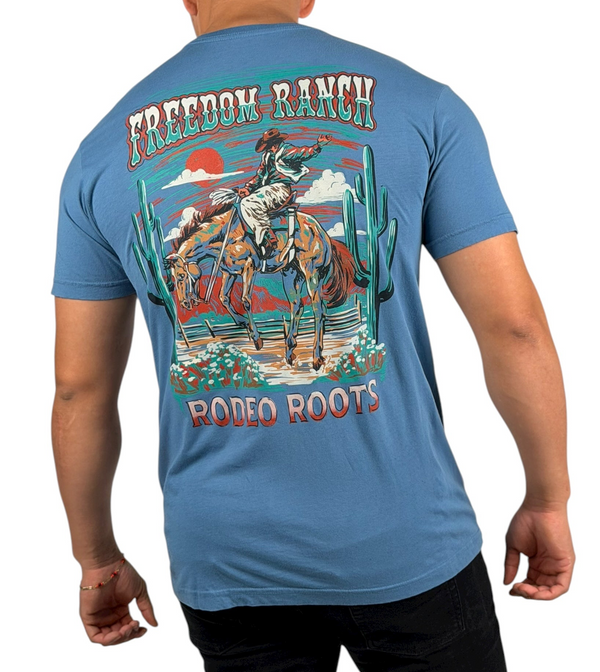 Freedom Ranch Men's T-shirt Rodeo Roots