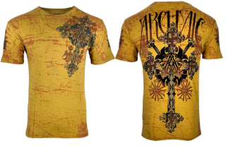 Archaic by Affliction Men's T-Shirt Metalloid