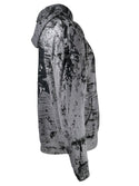 Xtreme Couture By Affliction Unisex Oversized Boxy Pullover Hoodie Cannon