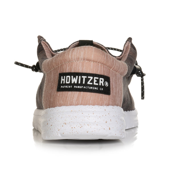 Howitzer Men's Slip-On Shoes ROAM EMERGENT Sneakers with Camo Print Footwear